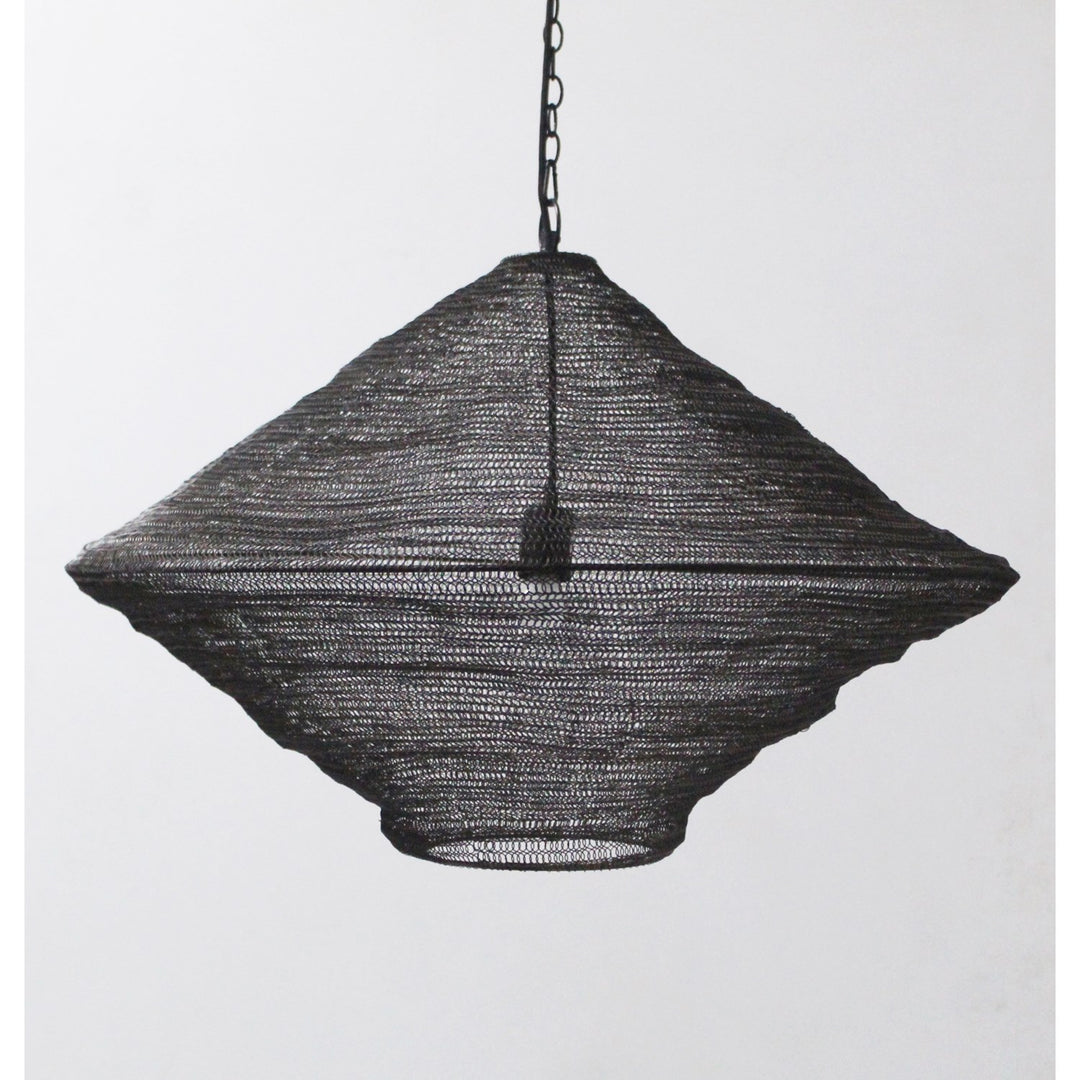 Pendant In Satin Black Finish