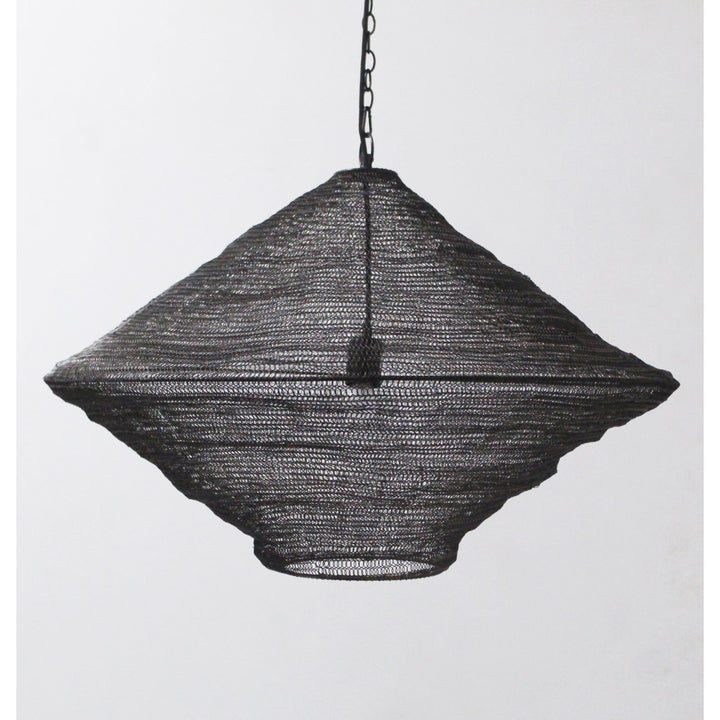Pendant In Satin Black Finish
