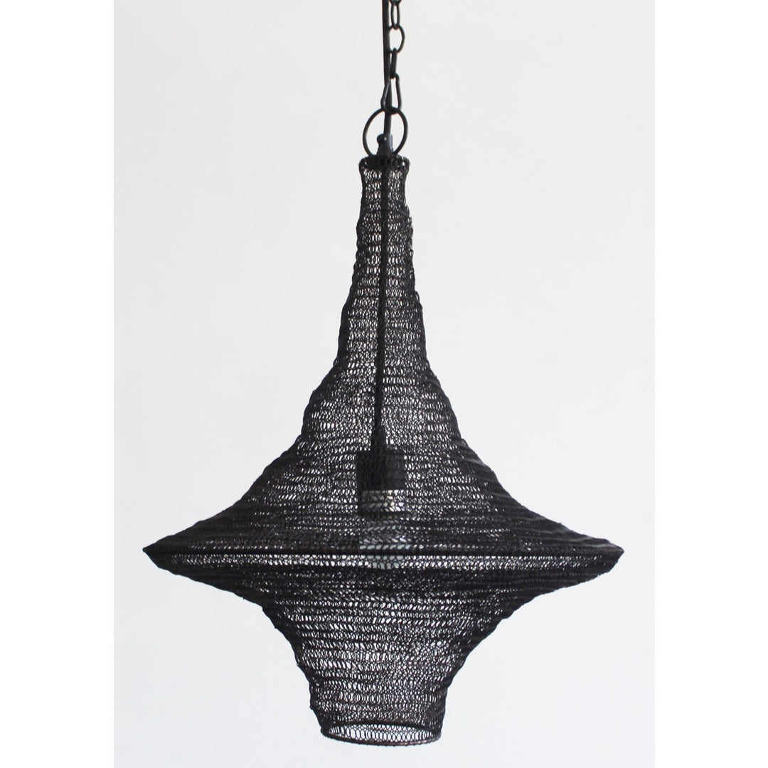 Pendant In Satin Black Finish