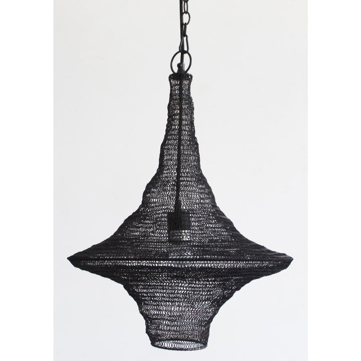 Pendant In Satin Black Finish