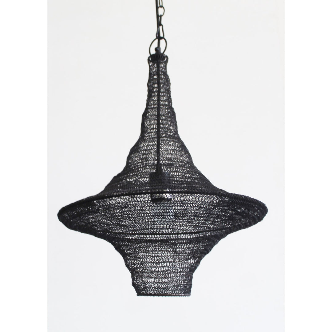 Pendant In Satin Black Finish