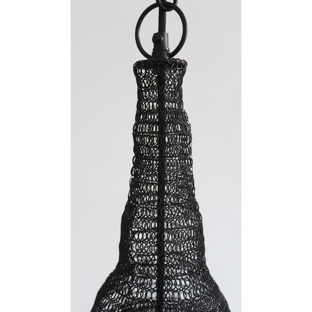 Pendant In Satin Black Finish