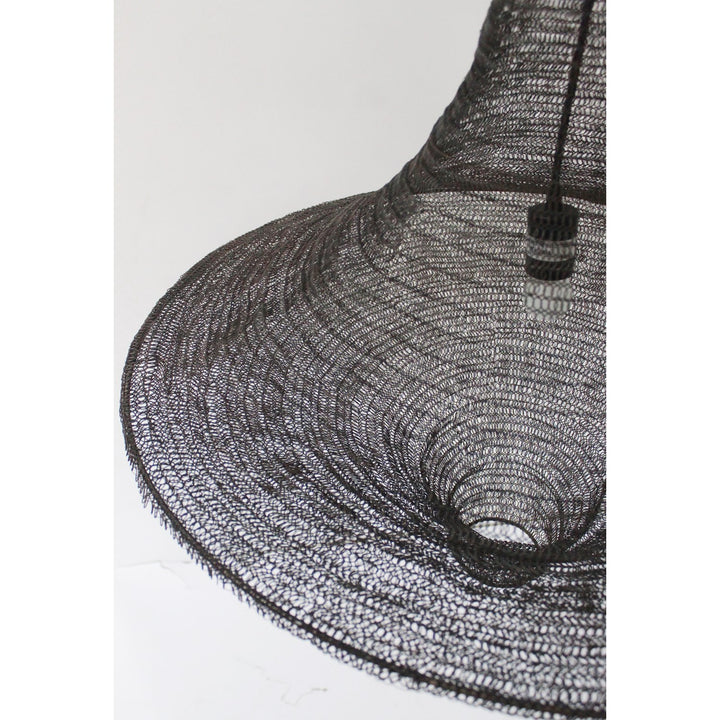 Pendant In Satin Black Finish
