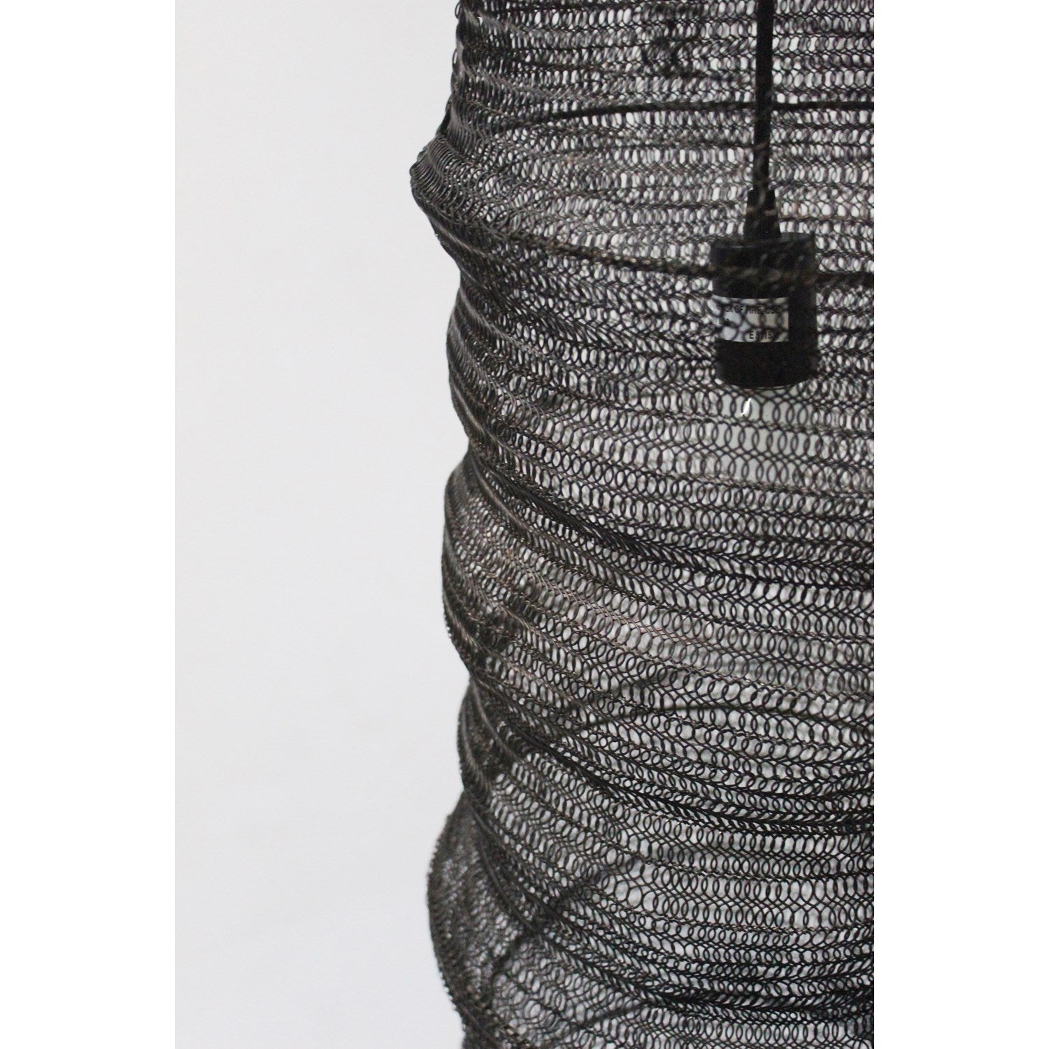 Pendant In Satin Black Finish