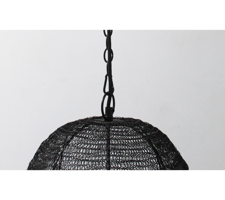 Pendant In Satin Black Finish