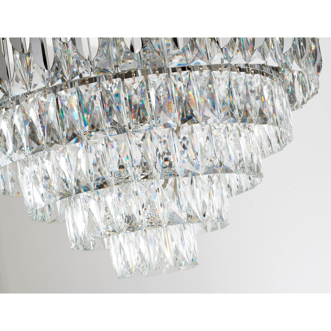 Chandelier In Chrome Finish