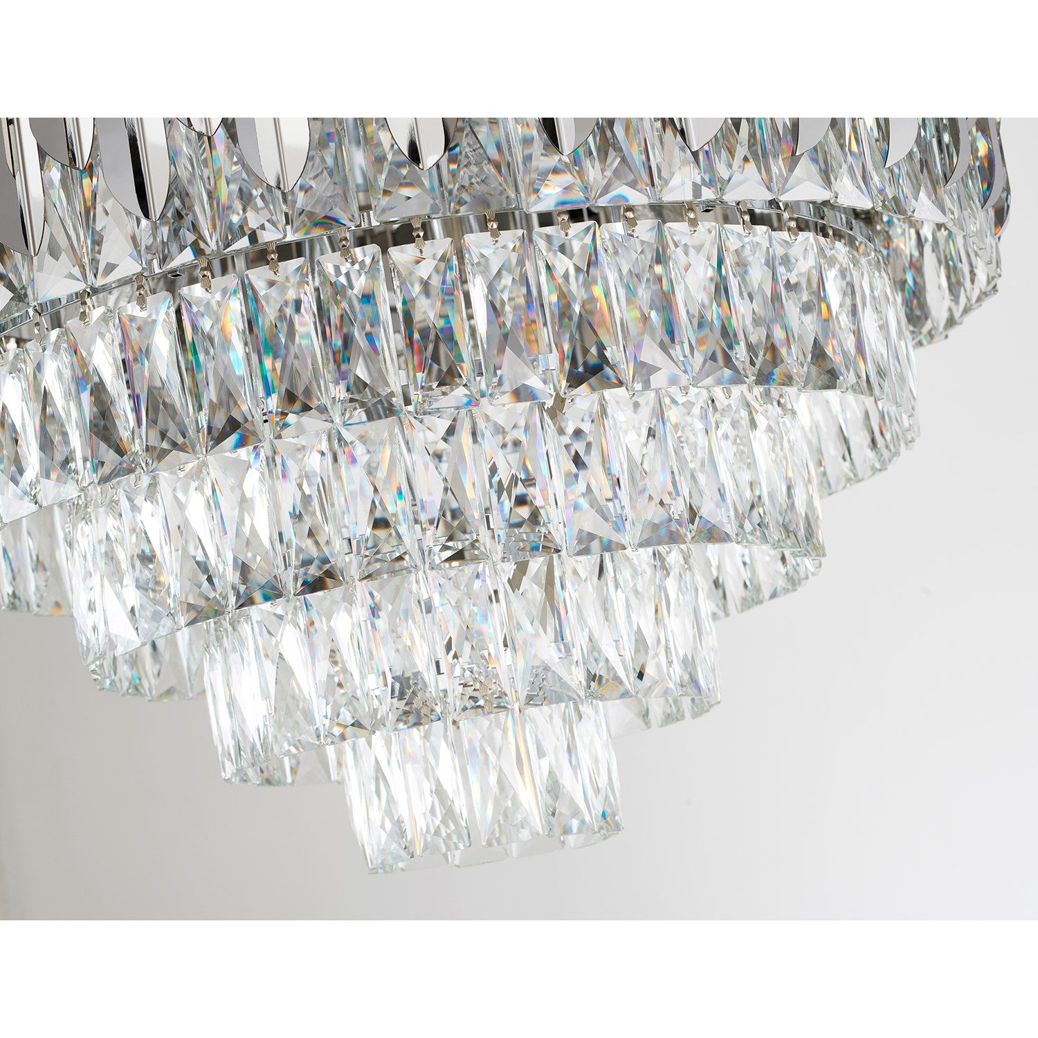 Chandelier In Chrome Finish