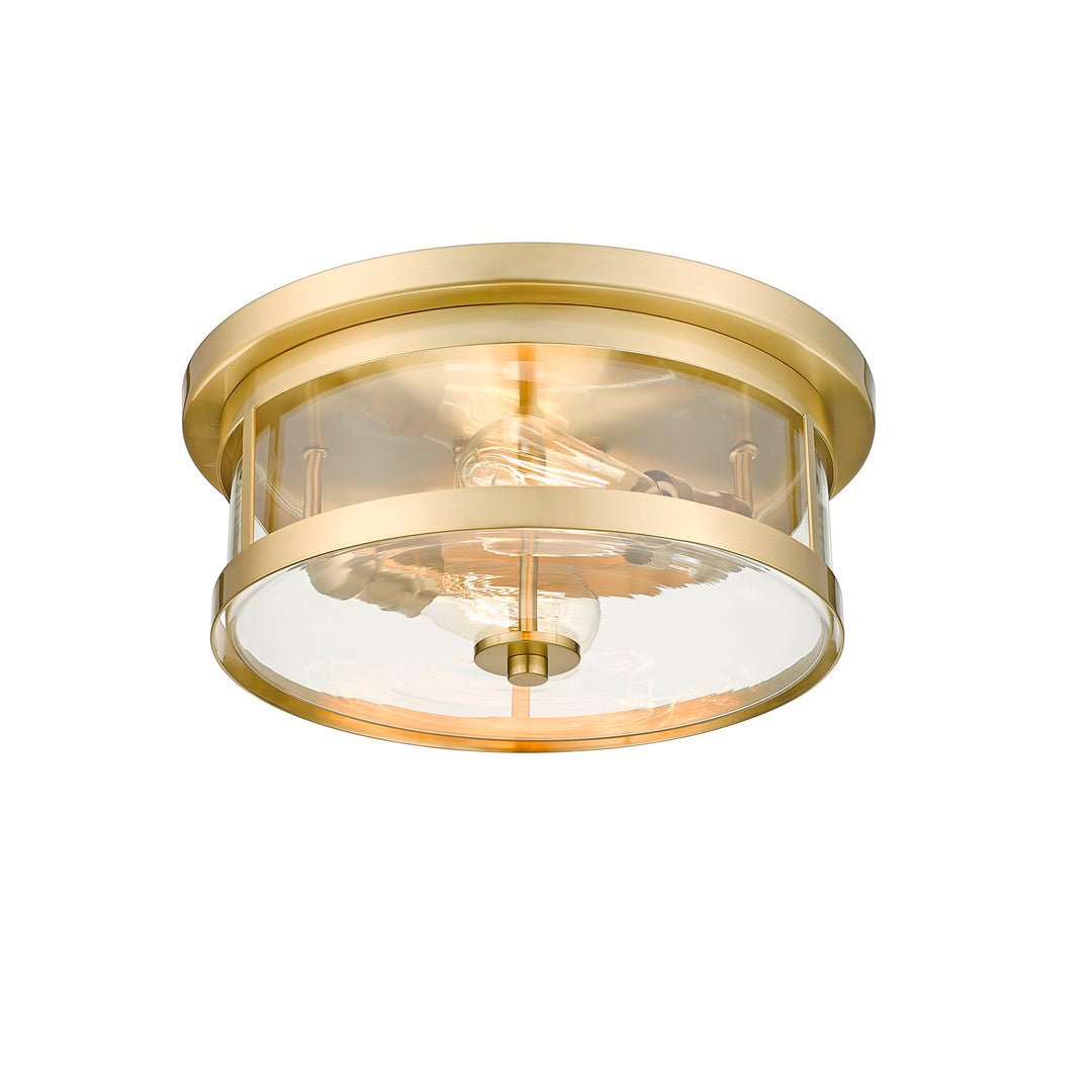 Flush Mount In Gold Finish