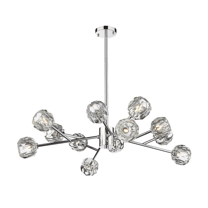 Chandelier In Chrome Finish by Bethel