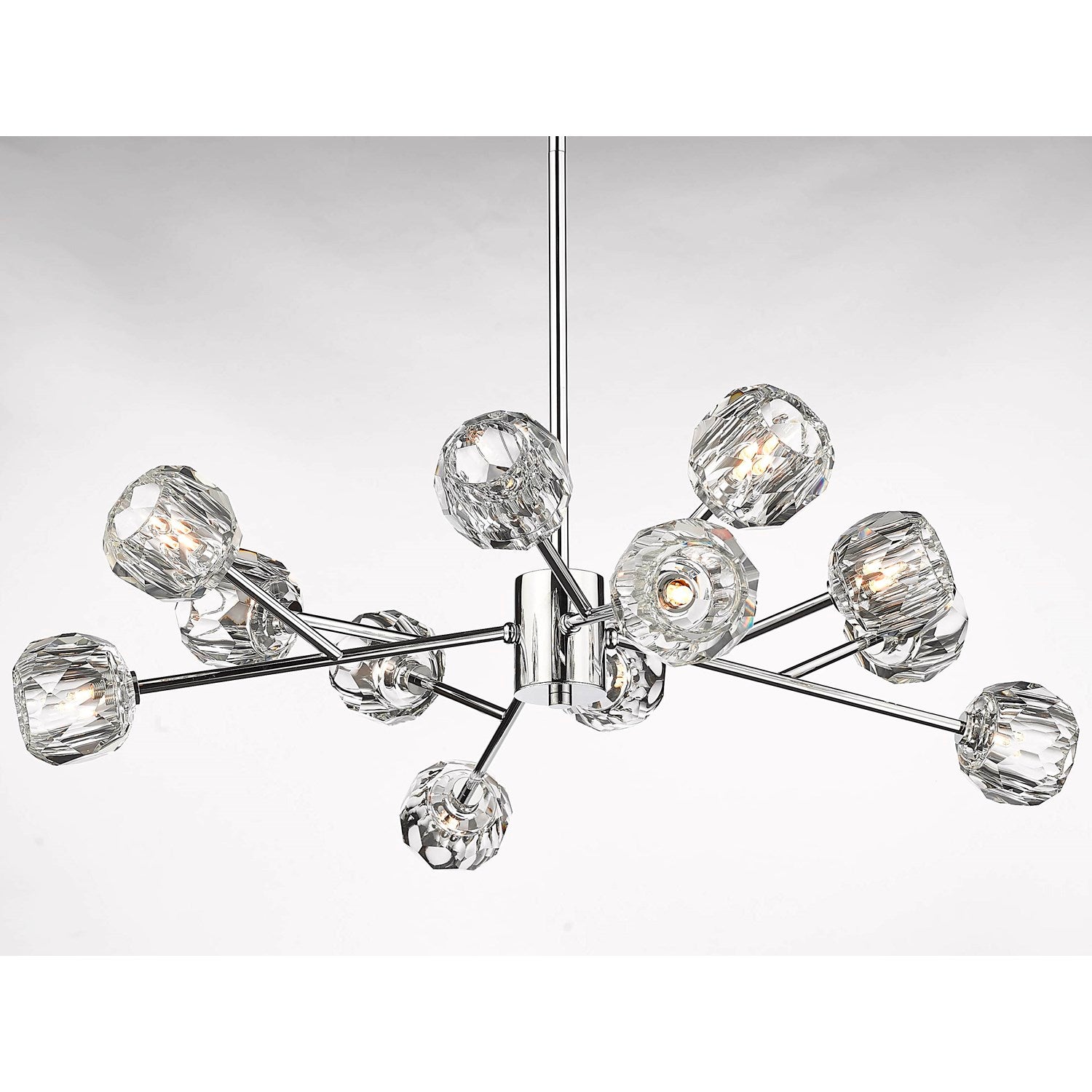 Chandelier In Chrome Finish