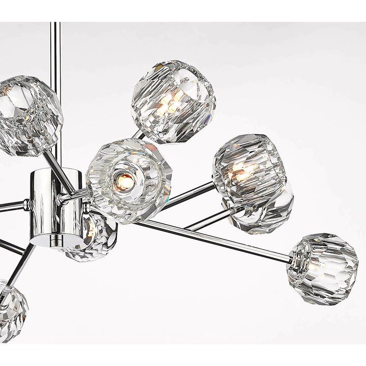 Chandelier In Chrome Finish