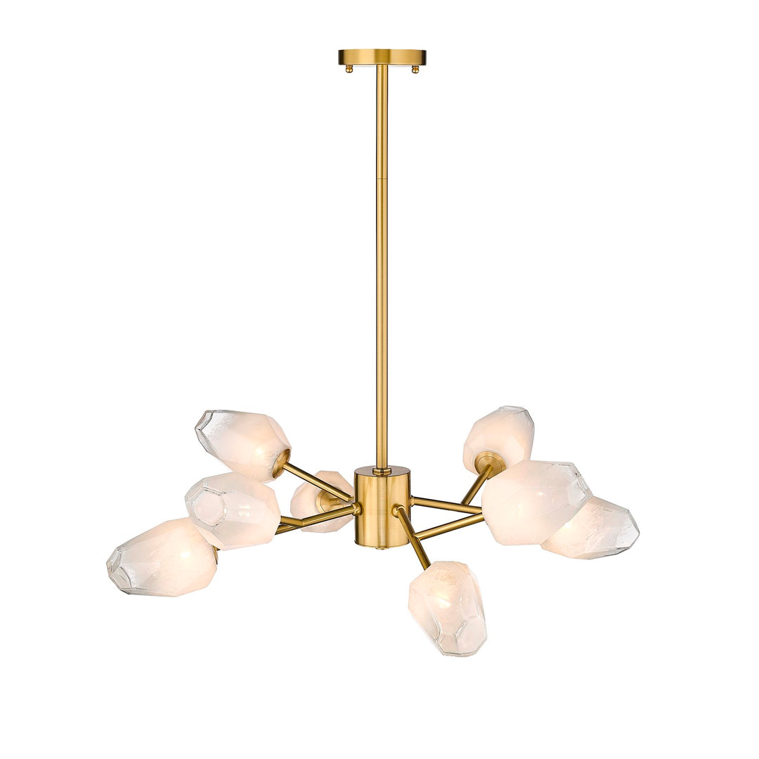 Chandelier In Gold Finish by Bethel