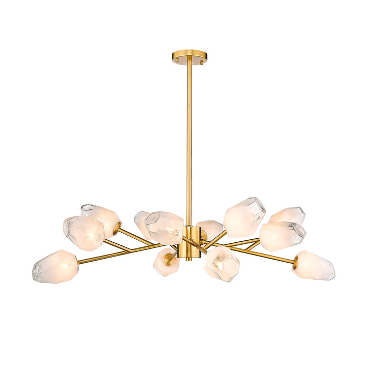 Chandelier In Gold Finish by Bethel