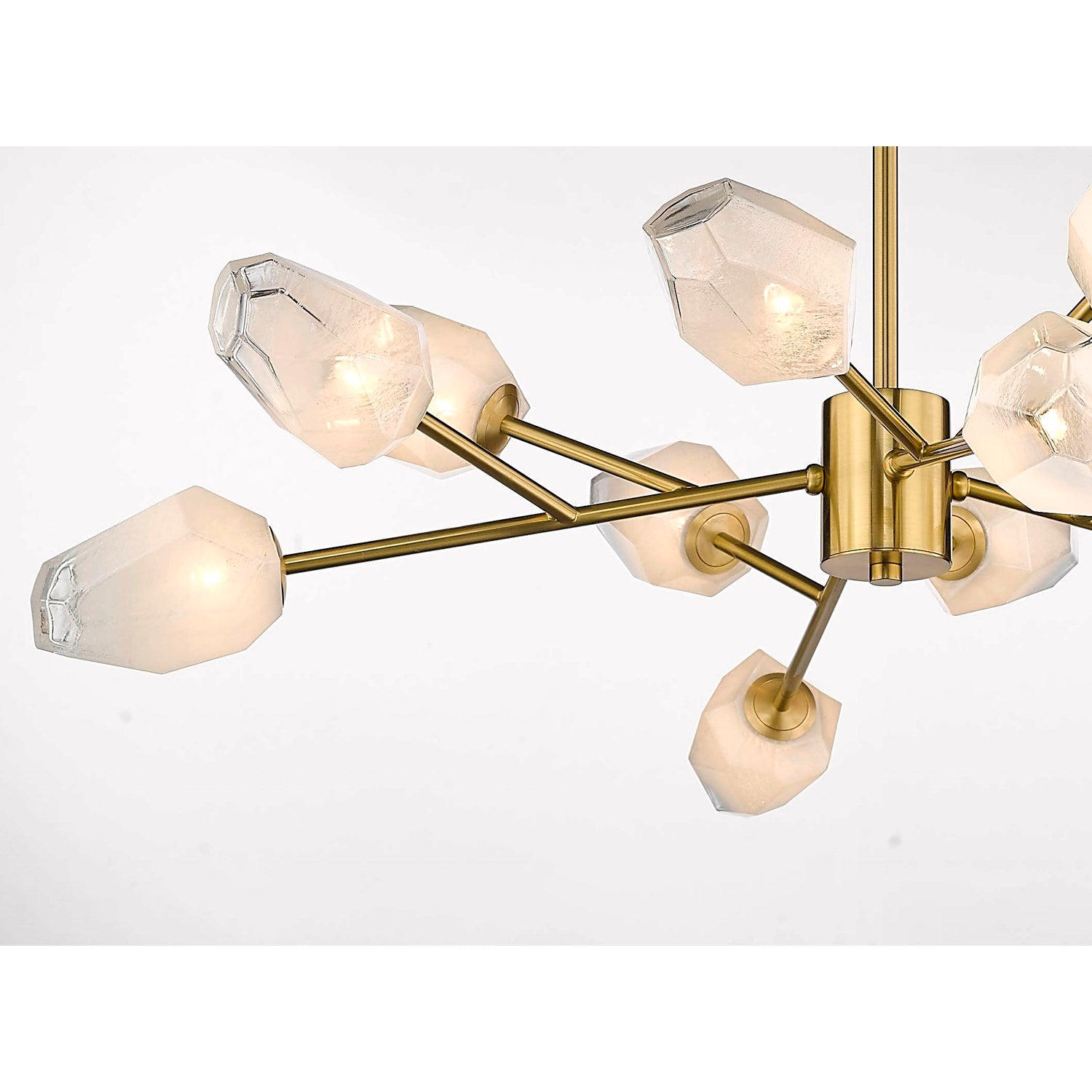 Chandelier In Gold Finish