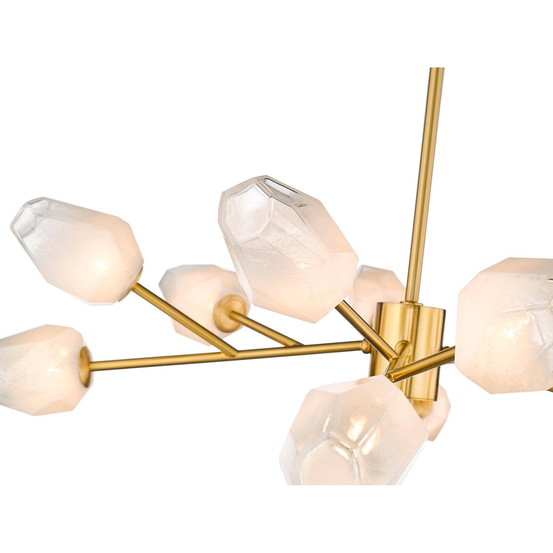 Chandelier In Gold Finish