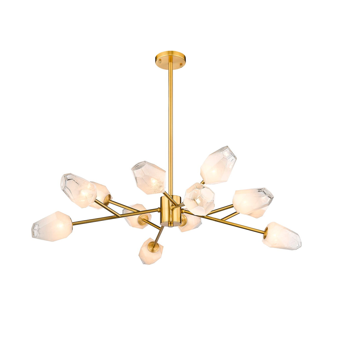 Chandelier In Gold Finish