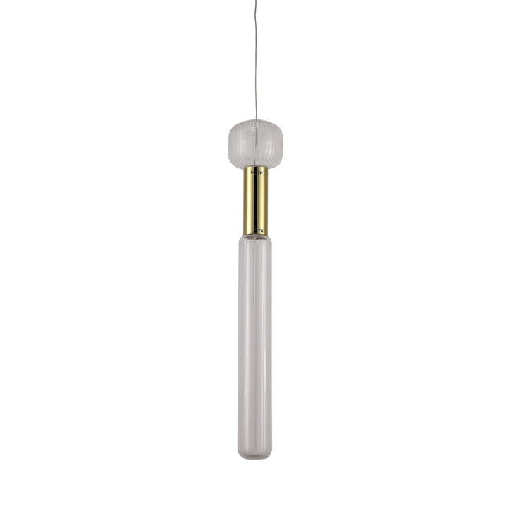 Led Pendant In Gold Finish