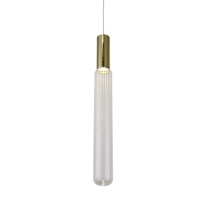 Led Pendant In Gold Finish by Bethel