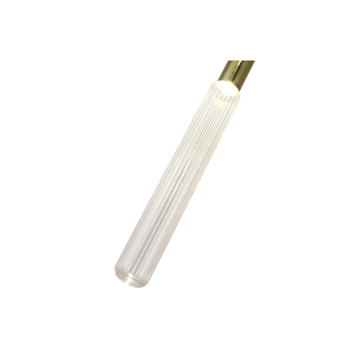 Led Pendant In Gold Finish