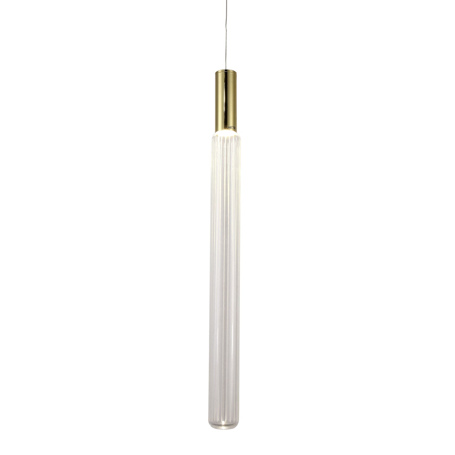 Led Pendant In Gold Finish by Bethel