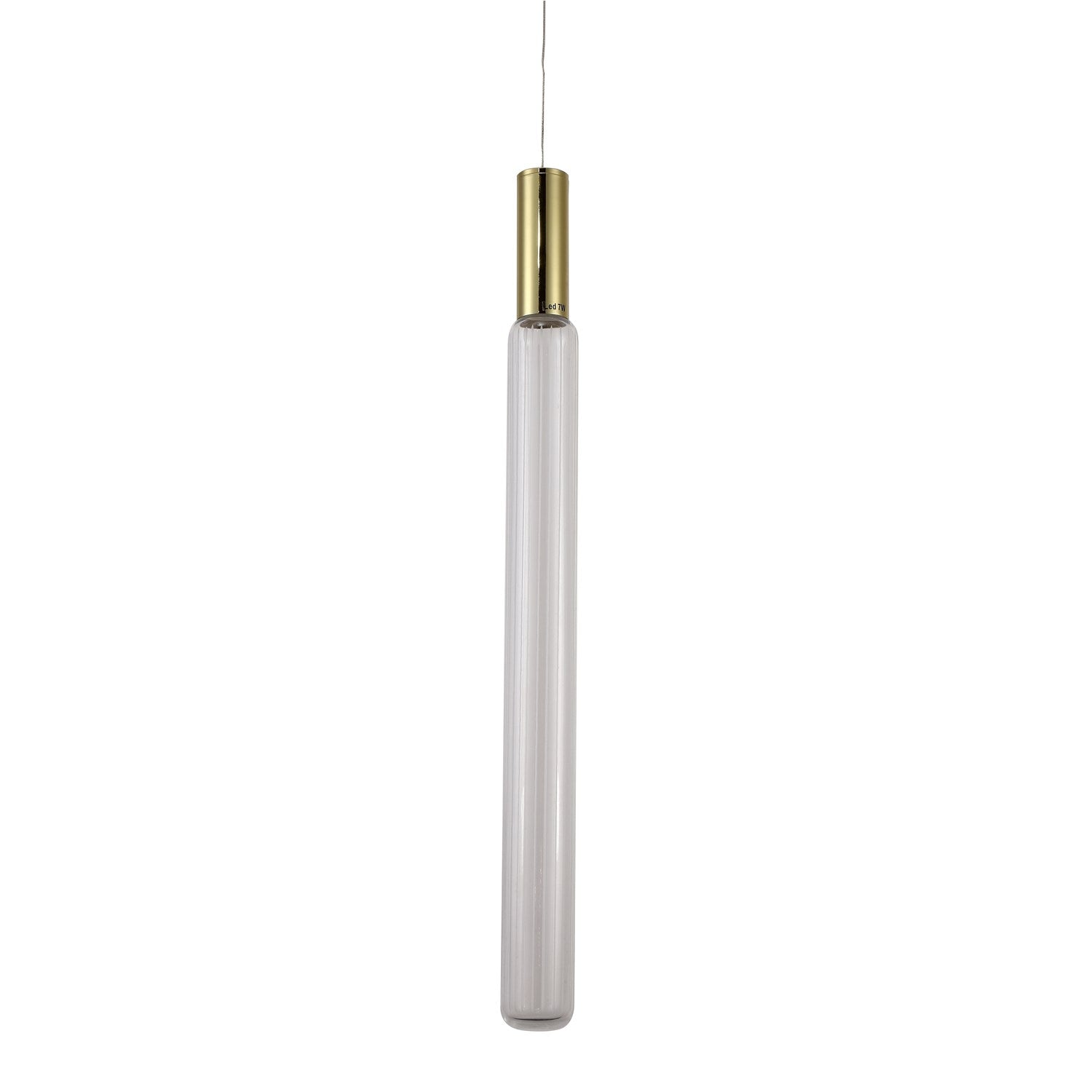 Led Pendant In Gold Finish