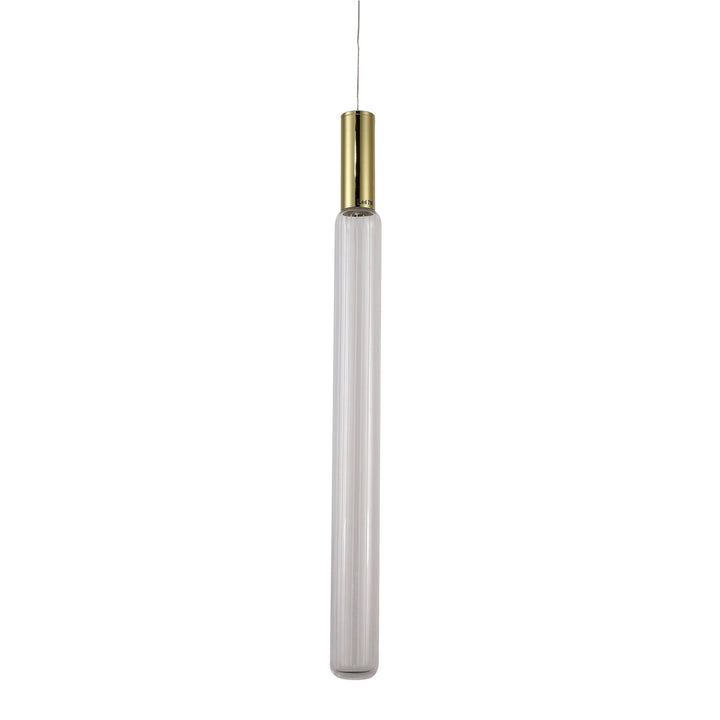 Led Pendant In Gold Finish