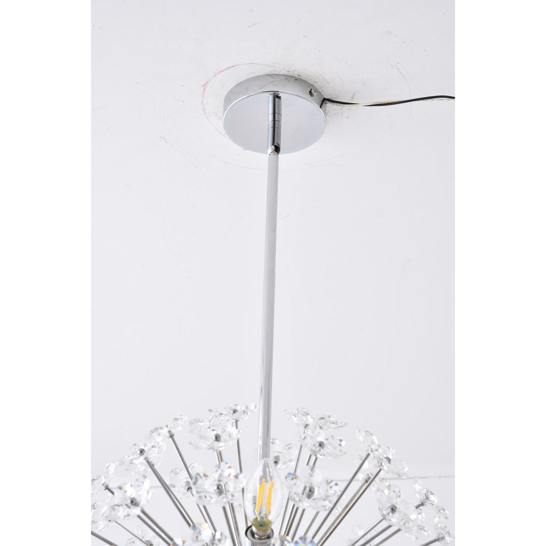 Chandelier In Chrome Finish