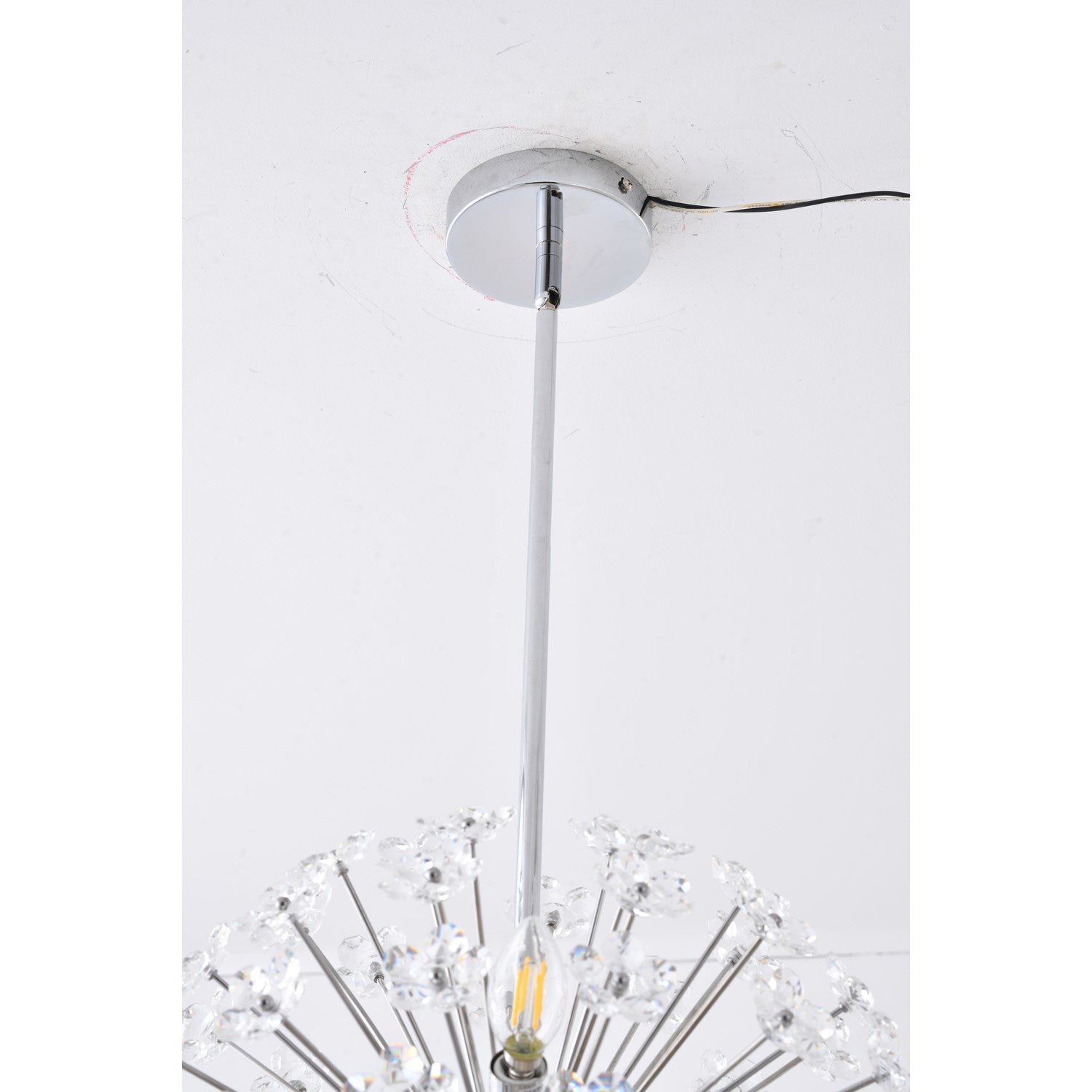 Chandelier In Chrome Finish
