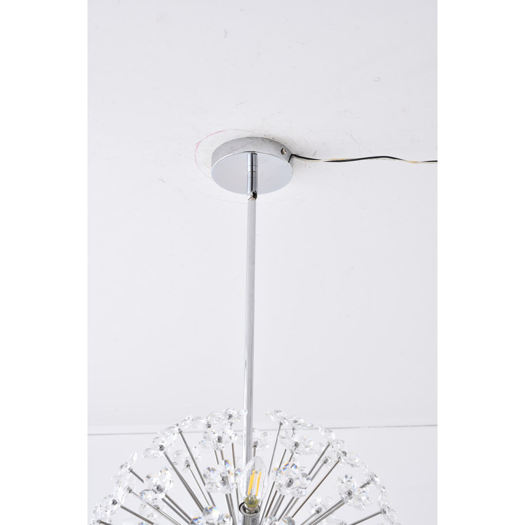 Chandelier In Chrome Finish