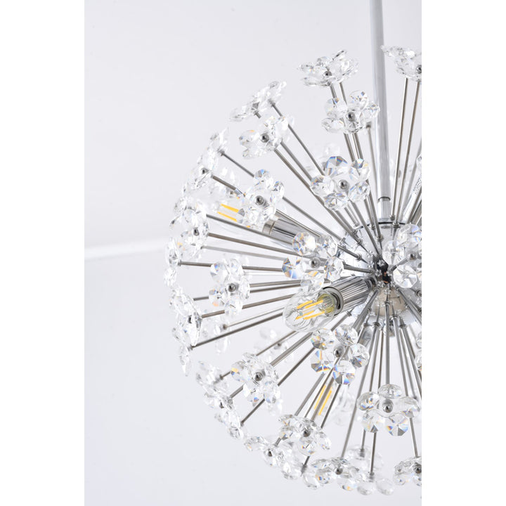 Chandelier In Chrome Finish