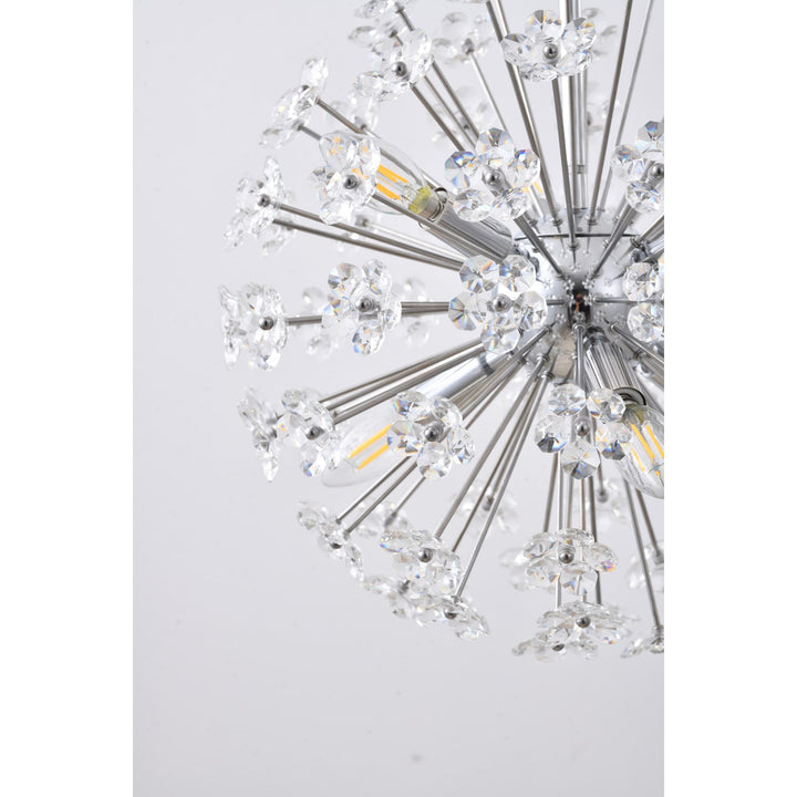 Chandelier In Chrome Finish