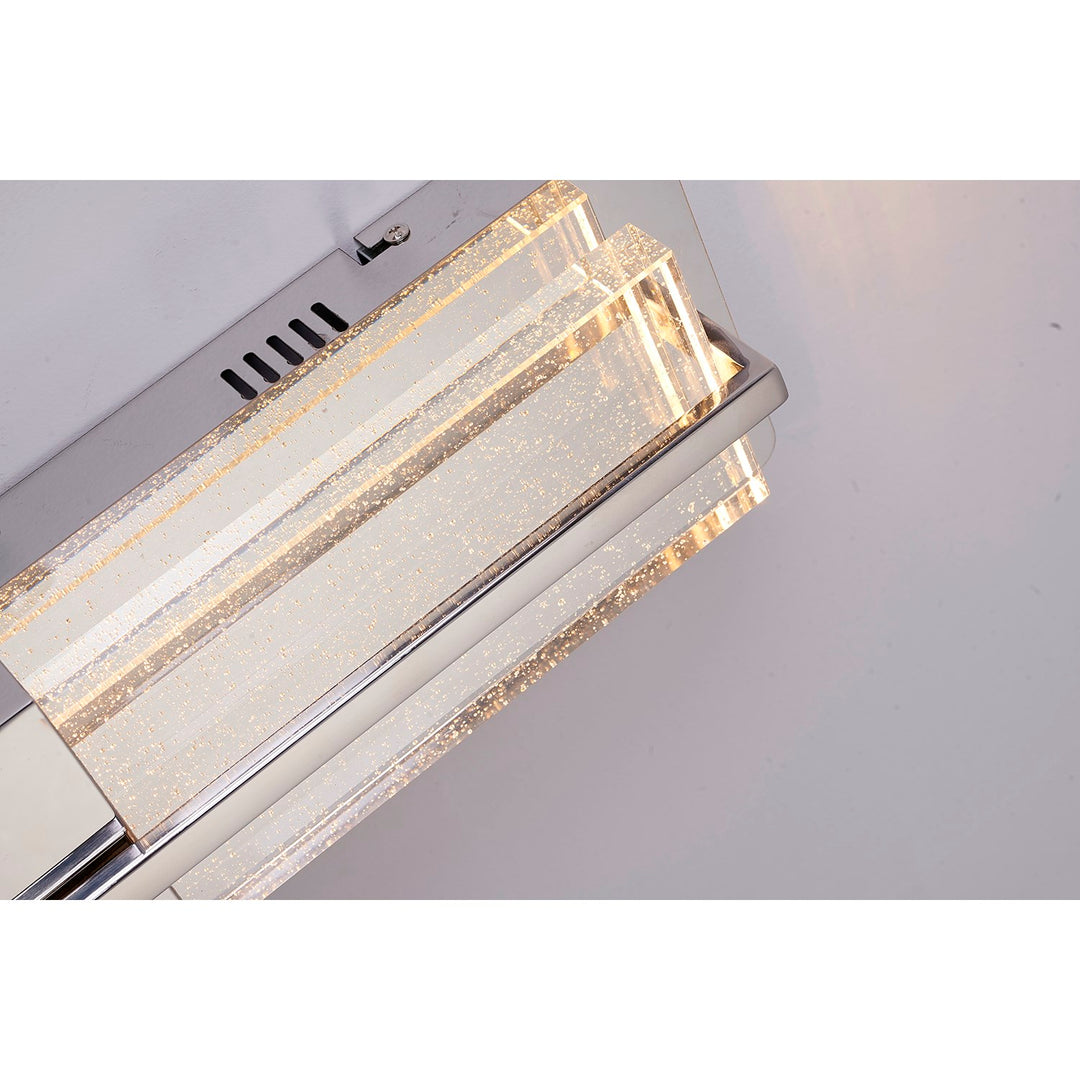 Led Wall Sconce In Chrome Finish