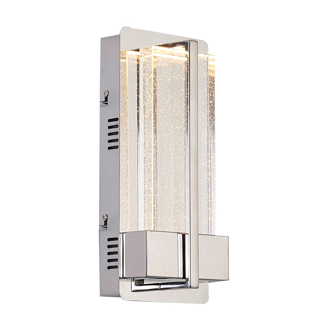 Led Wall Sconce In Chrome Finish