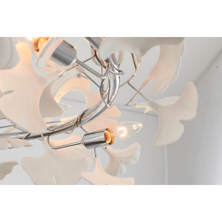 Chandelier In Chrome Finish