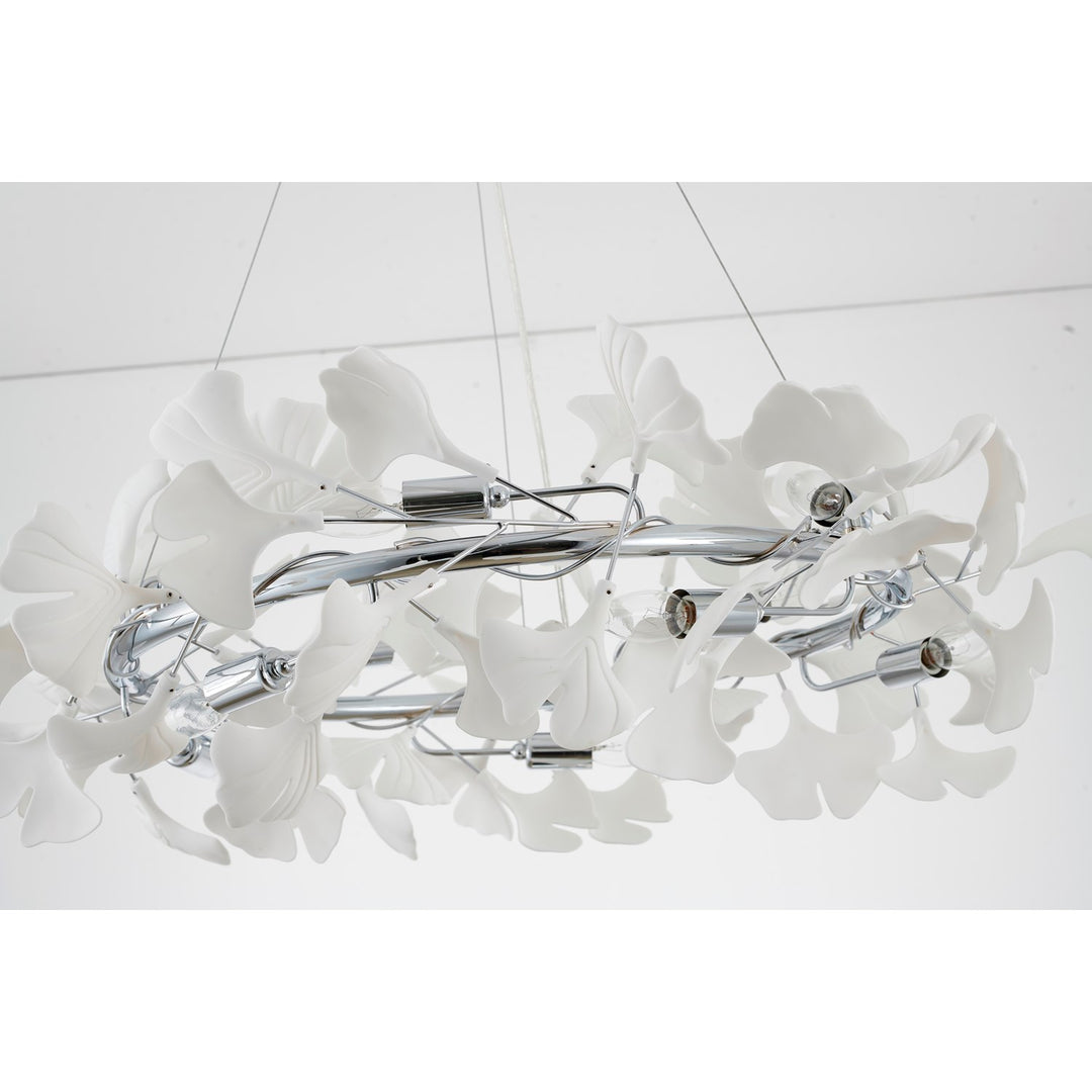 Chandelier In Chrome Finish