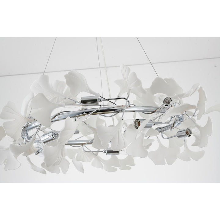 Chandelier In Chrome Finish