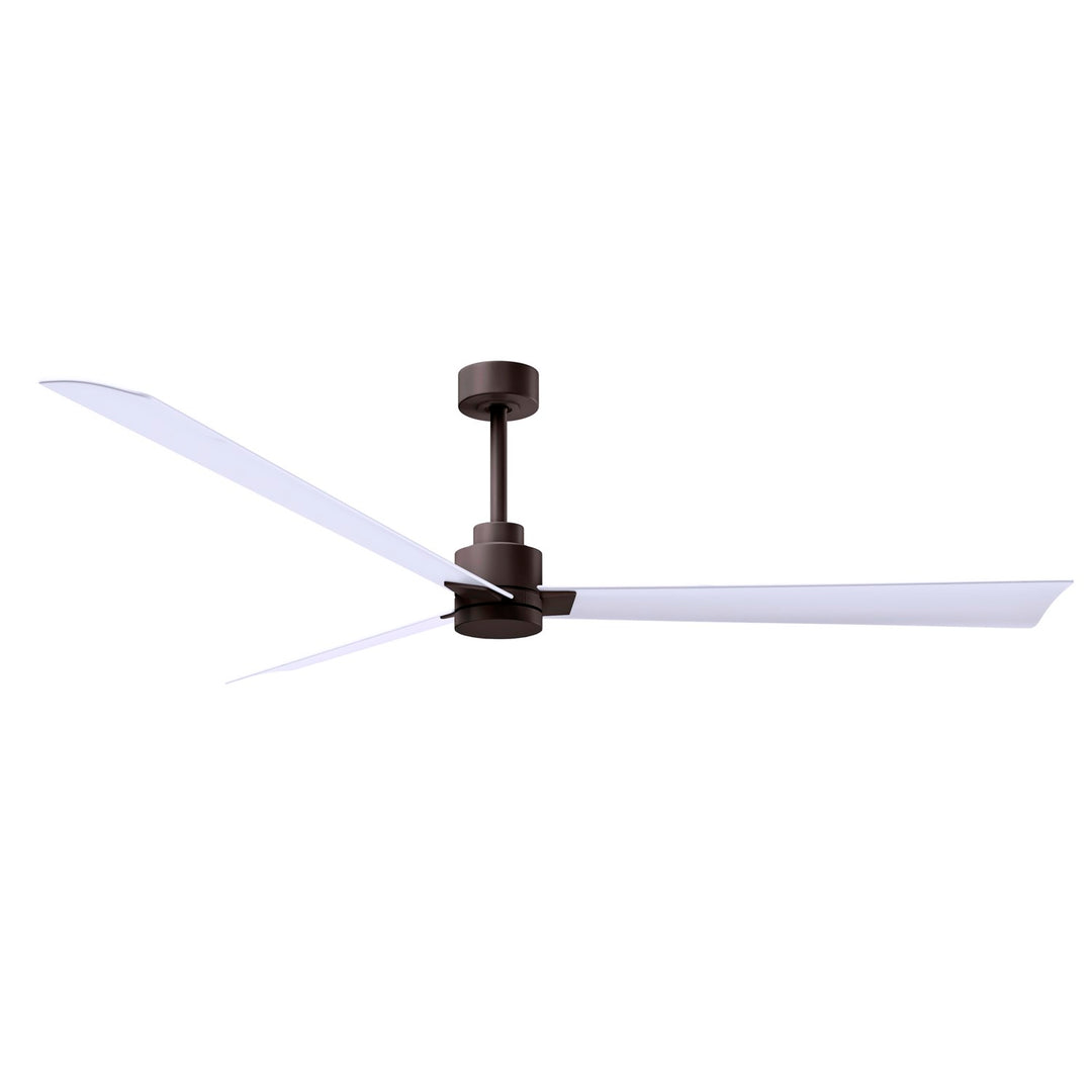 3-Blade Transitional Ceiling Fan In Textured Bronze Finish by Matthews Fan Company