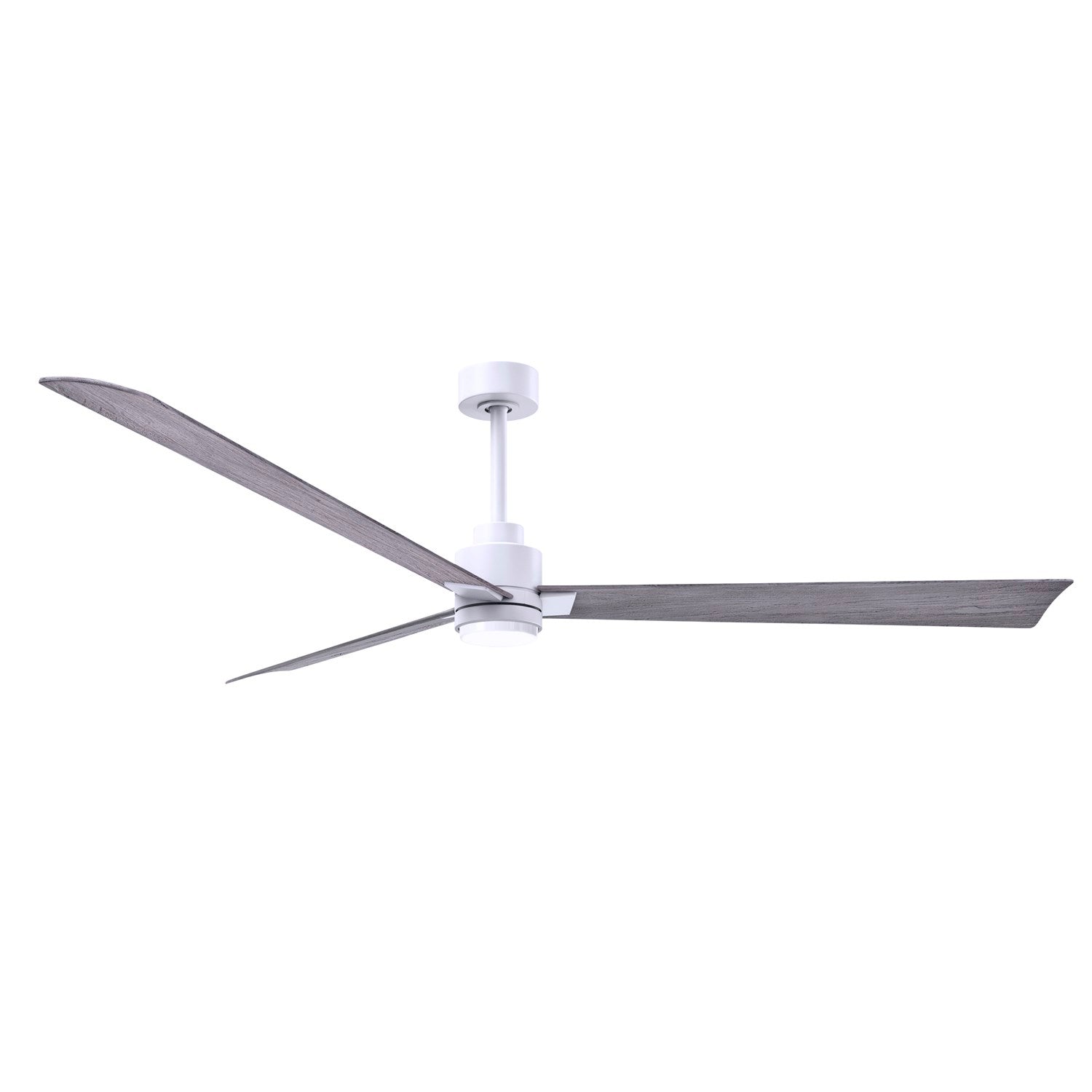 3-Blade Transitional Ceiling Fan In Matte White Finish by Matthews Fan Company