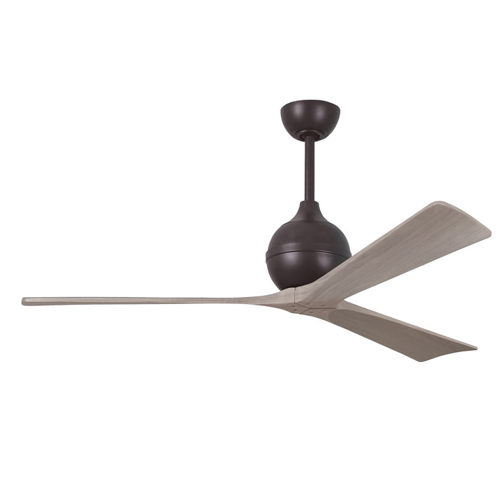Three-Blade Paddle Fan In Textured Bronze Finish by Matthews Fan Company