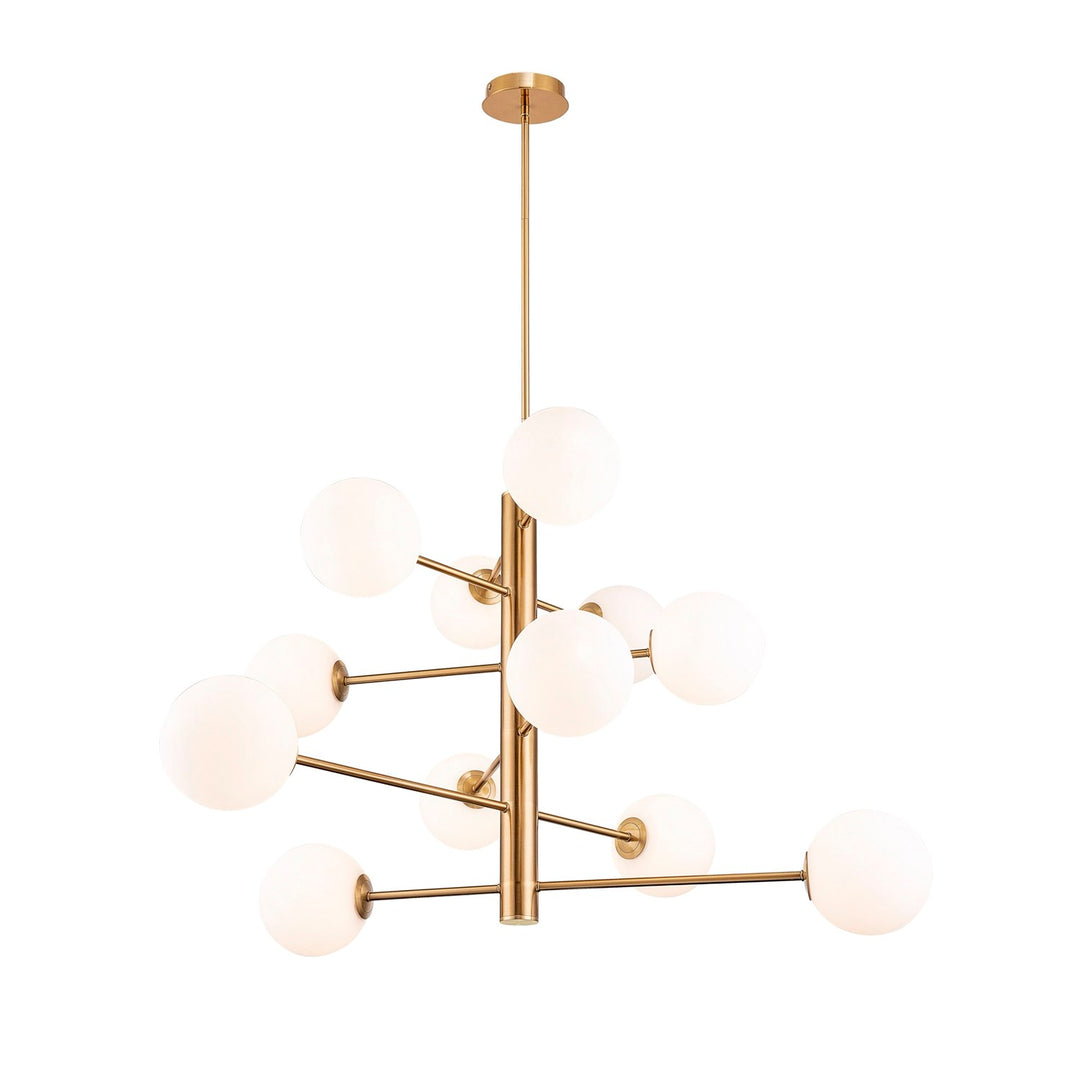 Collection 12-Light Chandelier Brass by Artcraft