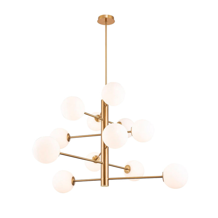 Collection 12-Light Chandelier Brass by Artcraft