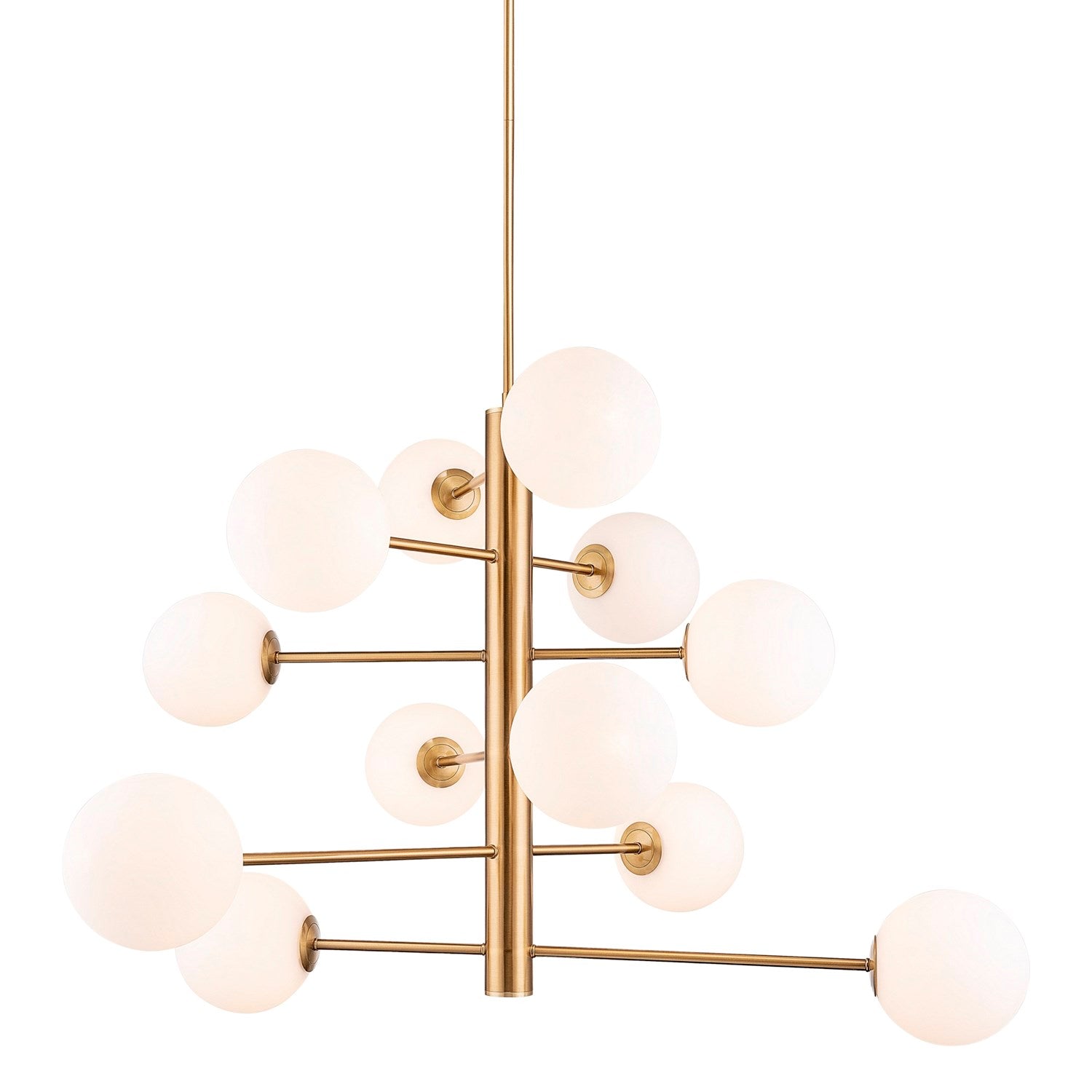 Collection 12-Light Chandelier Brass