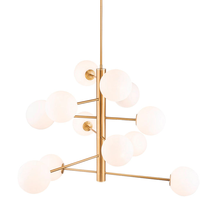 Collection 12-Light Chandelier Brass