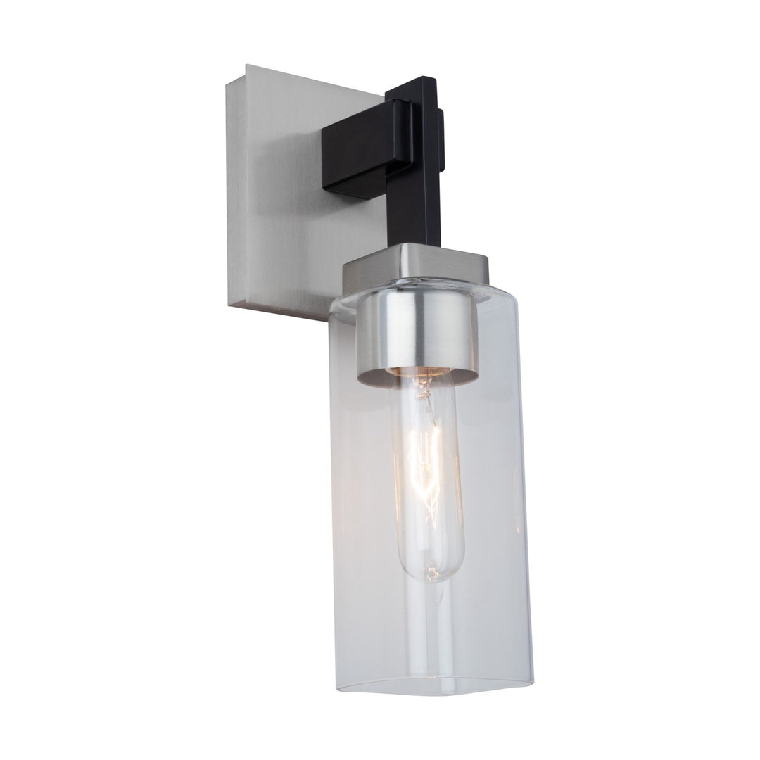 Collection 1-Light Bathroom Sconce Satin Nickel