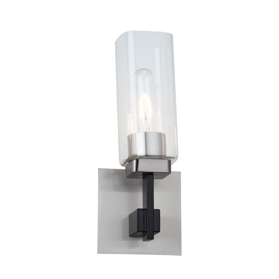 Collection 1-Light Bathroom Sconce Satin Nickel
