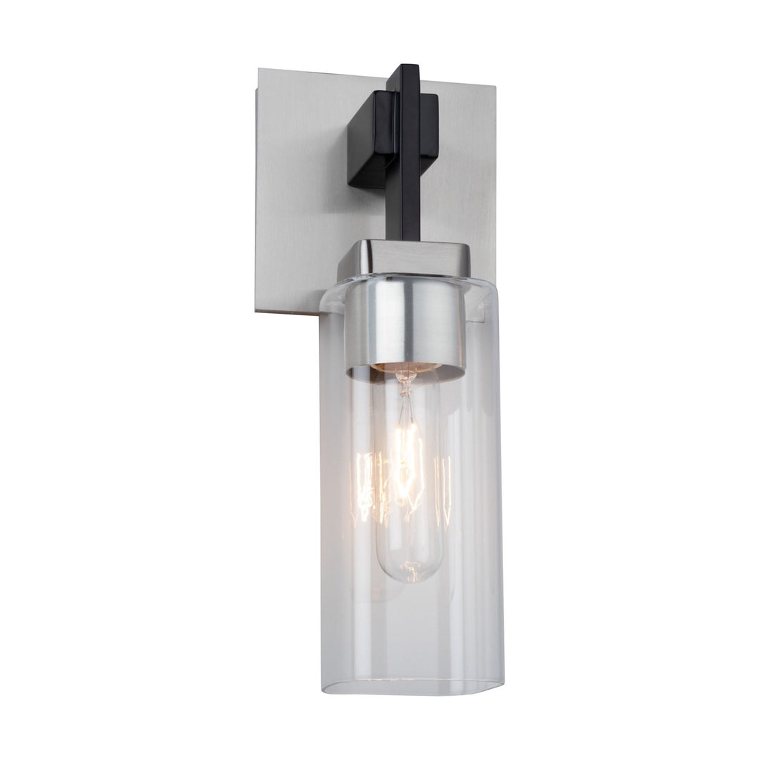Collection 1-Light Bathroom Sconce Satin Nickel