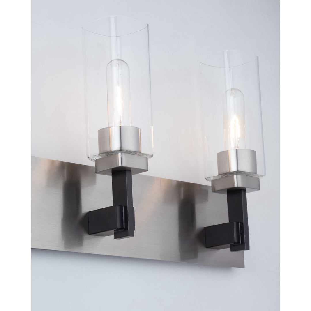Collection 3-Light Bathroom Vanity Fixture Satin Nickel