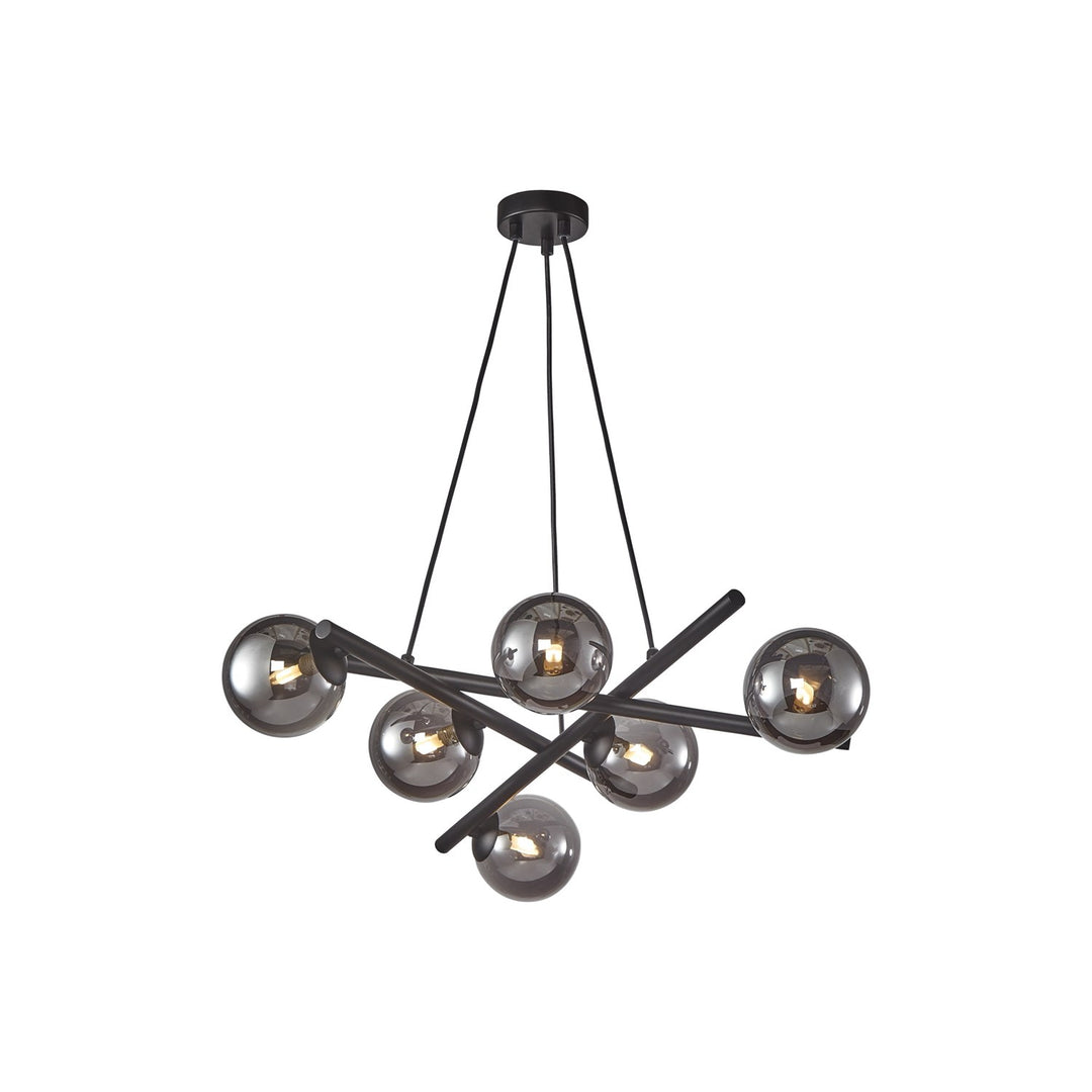 Collection 6-Light Chandelier Black by Artcraft