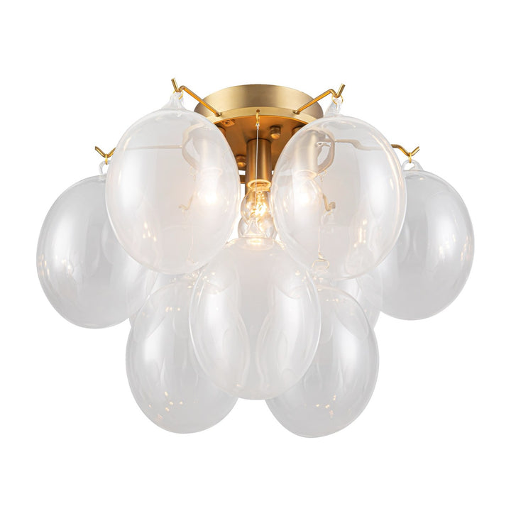 Collection 4-Light Semi-Flush Mount Brass by Artcraft