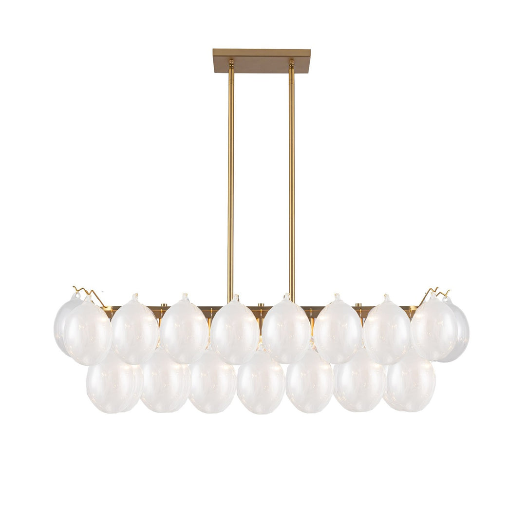 Collection 8-Light Island/Pool Table Brass by Artcraft